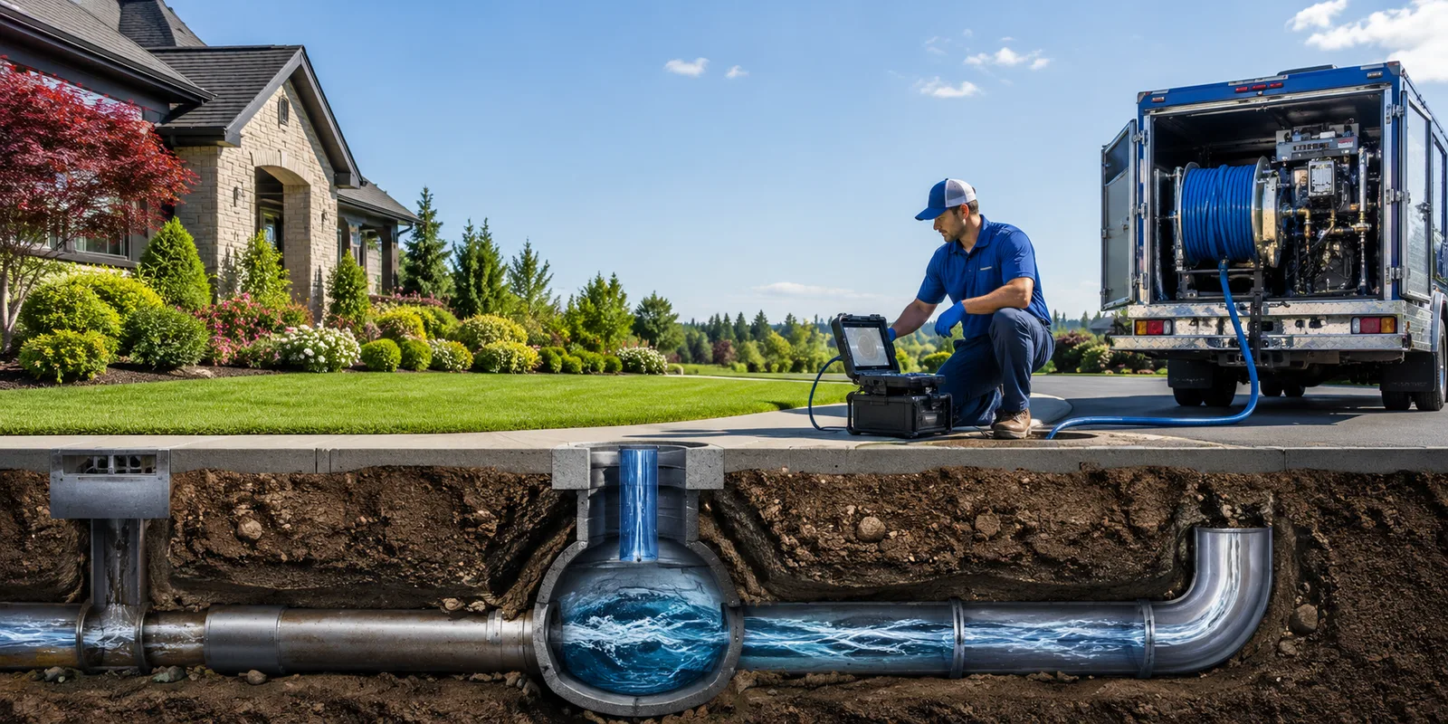 Drainage restoration information for Columbia, MS